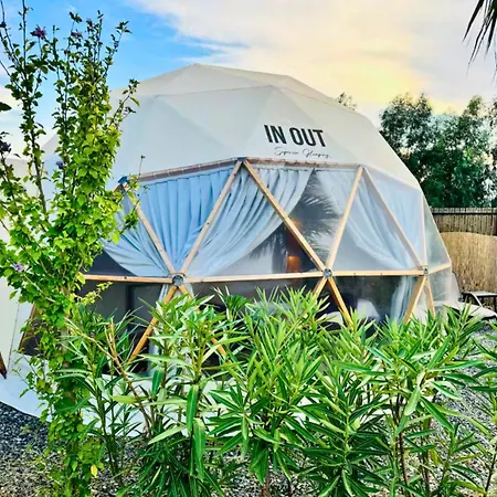 In Out Glamping Роскошный шатер Анталья